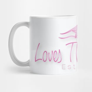 Loves The Ocean Pink Mug